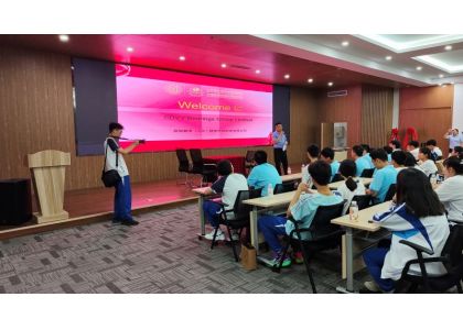 SDVV Bearings Group Limited Hosts High School Students for an Enlightening Company Tour